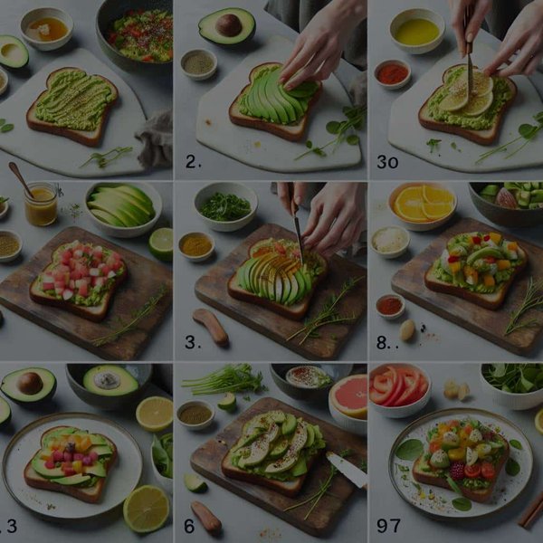 Comment préparer des toasts d'avocat originaux et quelles garnitures choisir pour surprendre?