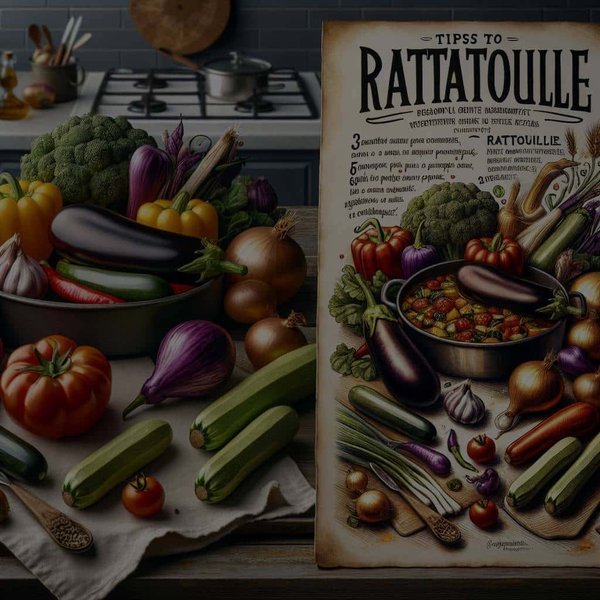 Quels sont les astuces pour une ratatouille savoureuse avec des légumes de saison ?